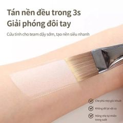 Cọ tán nền Guoxiaoniu Rose Gold Angled Foundation Brush #401