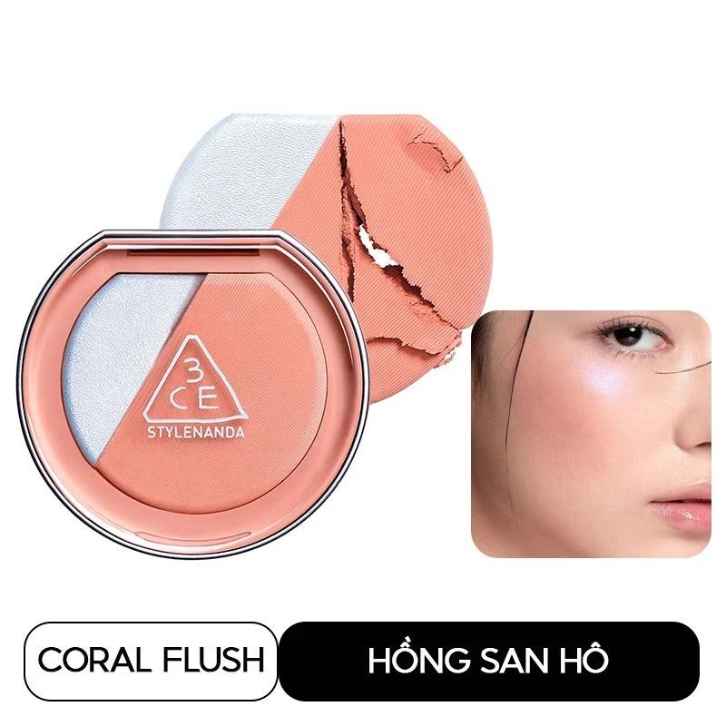 Phấn Má Hồng Bắt Sắng 3CE Blushlighter