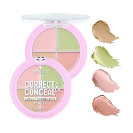 Bảng triệt sắc 4 ô Essence correct & conceal colour correcting palette 10