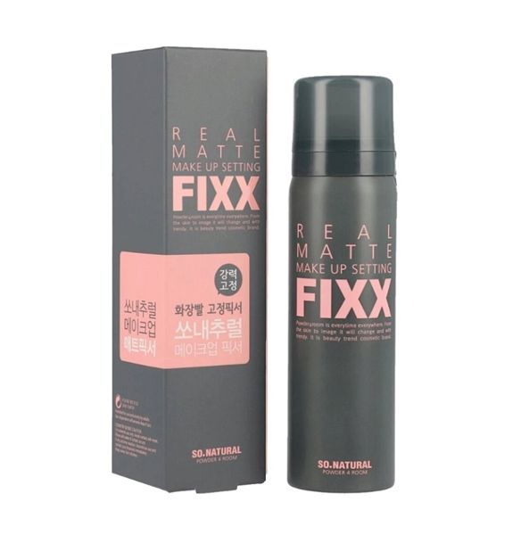 Xịt Makeup So Natural Fixx Real Matte 75ml