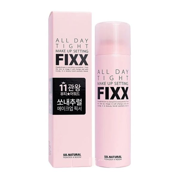 Xịt Makeup SO Natural fixx all day tight
