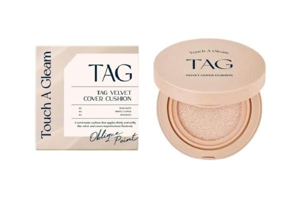 Phấn nước Tag Velvet Cover Cushion Kiềm Dầu SPF 50+ PA+++