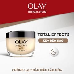 Kem Dưỡng Olay Ngăn 7 Dấu Hiệu Lão Hóa Da Total Effects 7 in One Cream 50g