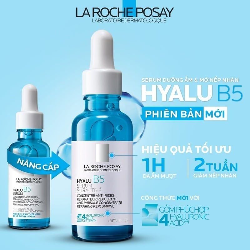 Serum Dưỡng Ẩm & Hỗ Trợ Cải Thiện Nếp Nhăn La Roche-Posay Hyalu B5 Suractivated 30ml