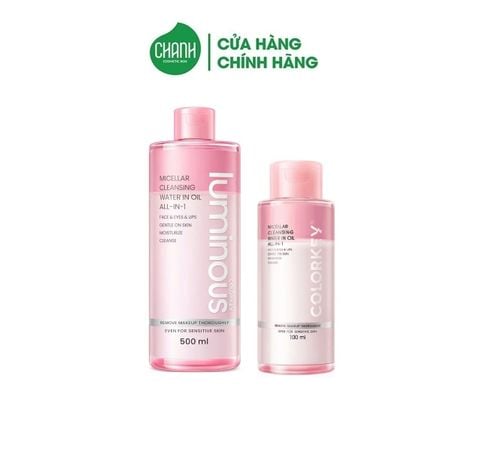 Nước Tẩy Trang 2 Lớp Colorkey Luminous Micellar Cleansing Water In Oil All-In-1
