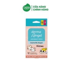 Miếng Dán Mụn Vui Nhộn Derma Angel Acne Beauty Patch - Kitties