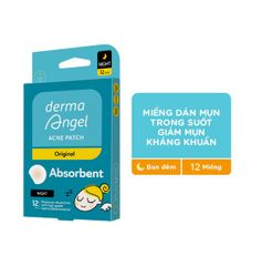 Miếng Dán Mụn Derma Angel Dùng Ban Đêm 12 Miếng