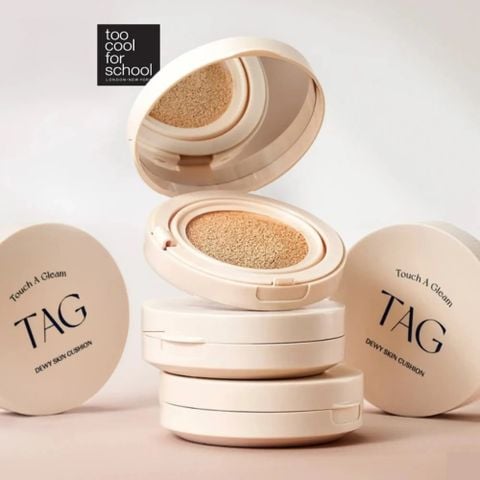 Phấn Nước Căng Bóng Chống Nắng TAG Dewy Skin Cushion SPF50+ PA+++