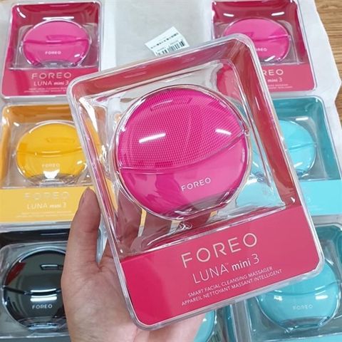 Máy rửa mặt Foreo luna mini 3 (hồng đậm)