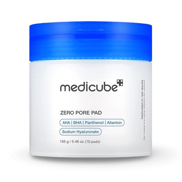 Toner Medicube Zero Pore Pad 2.0 Thu Nhỏ Lỗ Chân Lông, Mềm Mịn Da (70 miếng)