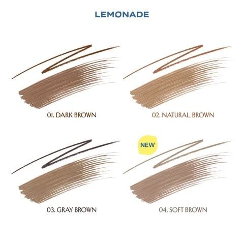 Chì Kẻ Mày Hai Đầu Tiện Lợi Cho Lông Mày Hoàn Hảo Lemonade Want It Got It Dual Eyebrow