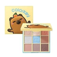 Bảng Phấn Mắt 9 Ô Colorkey Orange Capybara Nine Shades Eyeshadow