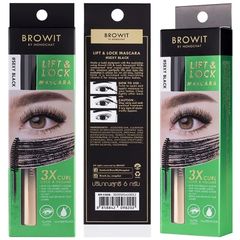 Mascara Nongchat Browit Lift & Lock Sexy Black 6g
