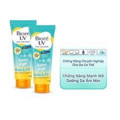 Serum Chống Nắng Dưỡng Thể Kháng Bụi Mát Lạnh Biore UV SPF 50+/PA+++