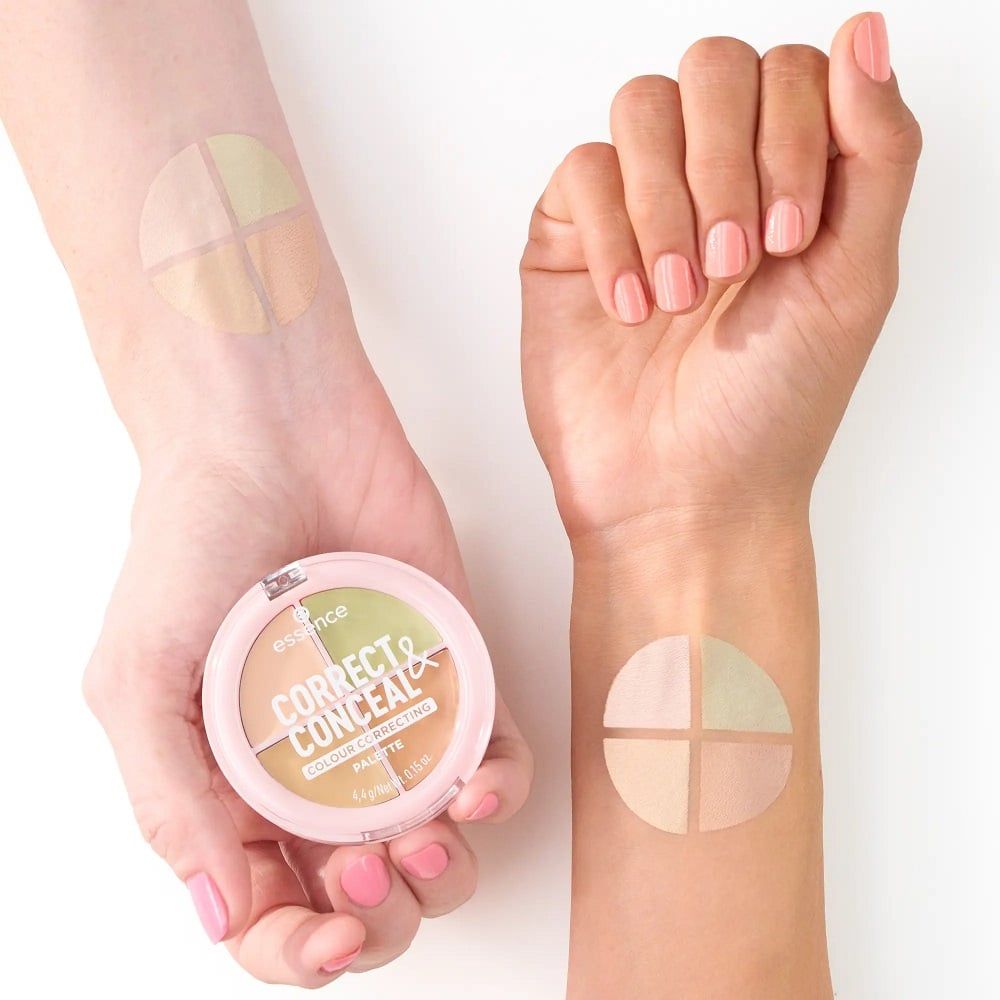 Bảng triệt sắc 4 ô Essence correct & conceal colour correcting palette 10