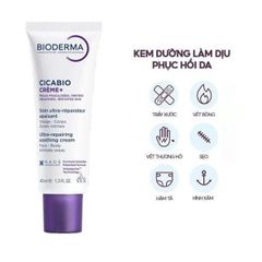 Kem Phục Hồi Da Bioderma Cicabio Cream+ 40ml