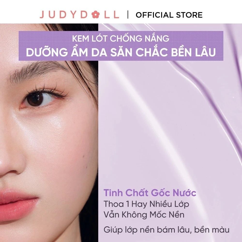 Kem Lót Judydoll UV Defense Tone Up Cream Primer SPF 50+ PA+++ Triệt Sắc Nâng Tông