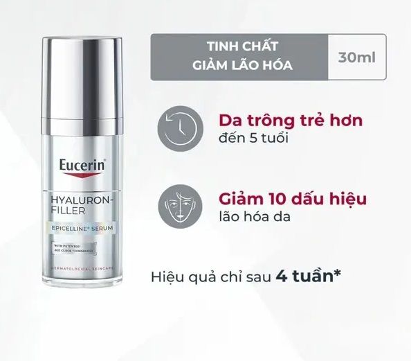 Serum Eucerin Giảm Dấu Hiệu Lão Hóa 30ml Hyaluron-Filler Epicelline
