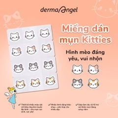 Miếng Dán Mụn Vui Nhộn Derma Angel Acne Beauty Patch - Kitties