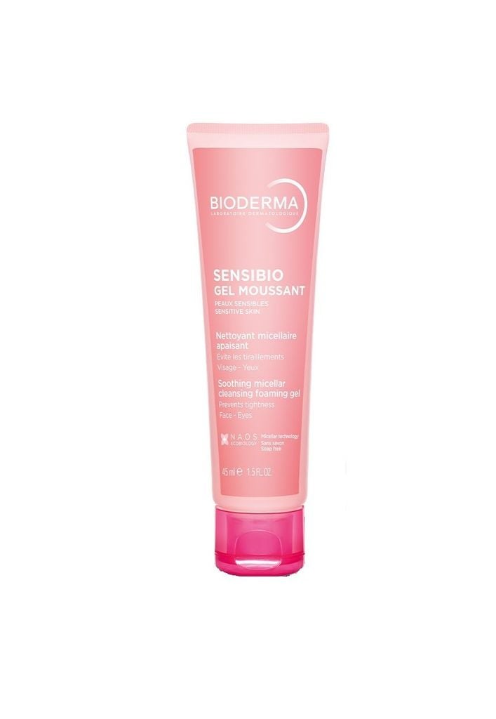 Gel rửa mặt tạo bọt cho da nhạy cảm Bioderma Sensibio Gel Moussant