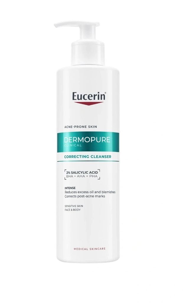 Gel Rửa Mặt Eucerin Dermopure Clinical Correcting Gel To Foam Cho Da Mụn