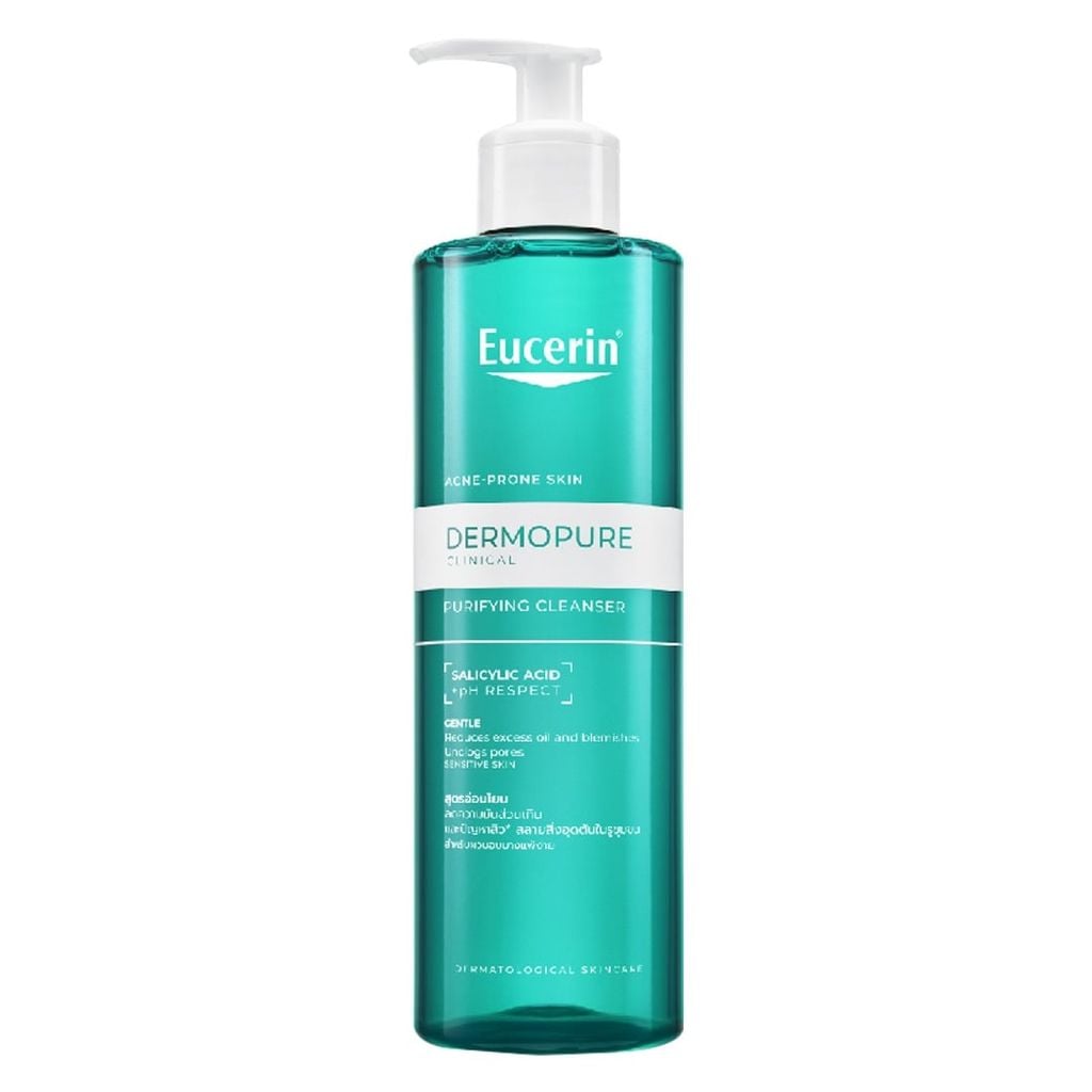 Gel Rửa Mặt Eucerin Dermopure Clinical cho Da Nhờn Mụn