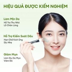 Mặt Nạ Đất Sét Trà Xanh Colorkey Luminous Green Tea Purifying Clay Mask 60g