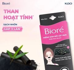 Miếng Dán Mũi Lột Mụn Biore Pore Pack 4.9