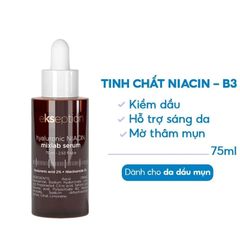 Serum Ekseption Tinh Chất Dưỡng Kiềm Dầu, Hỗ Trợ Sáng Da, Giảm Mụn Hyaluronic Niacin Mixlab Serum 75ml