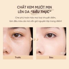 Bảng Che Khyết Điểm Judydoll Moisturizing 3-Color Concealer Palette 3 Màu 2.7g