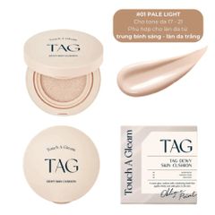 Phấn Nước Căng Bóng Chống Nắng TAG Dewy Skin Cushion SPF50+ PA+++