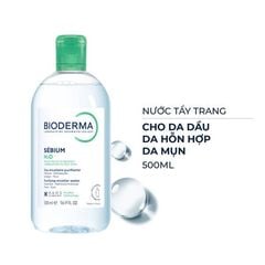 Nước Tẩy Trang Bioderma Nước Sébium H2O 500ml,250ml,100ml