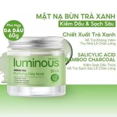 Mặt Nạ Đất Sét Trà Xanh Colorkey Luminous Green Tea Purifying Clay Mask 60g