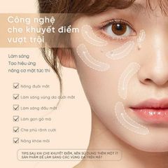 Bảng Che Khyết Điểm Judydoll Moisturizing 3-Color Concealer Palette 3 Màu 2.7g