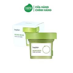 Mặt Nạ Đất Sét Thu Nhỏ Lỗ Chân Lông, Giảm Mụn Đầu Đen Beplain Mung Bean Pore Clay