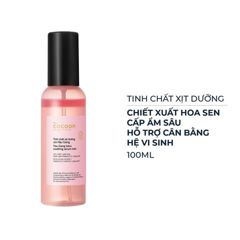 Tinh chất xịt dưỡng Cocoon Sen Hậu Giang 100ml