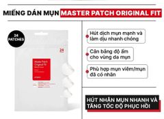 Miếng dán mụn COSRX Master Patch Original Fit 24 patches
