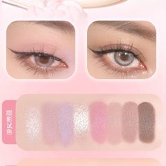 Bảng Phấn Mắt Má 12 Ô Gogo Tales Pink Mist Shoft Focus