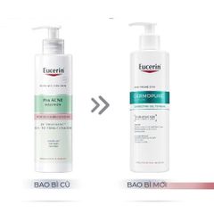 Gel Rửa Mặt Eucerin Dermopure Clinical Correcting Gel To Foam Cho Da Mụn