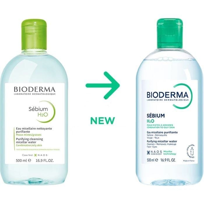 Nước Tẩy Trang Bioderma Nước Sébium H2O 500ml,250ml,100ml