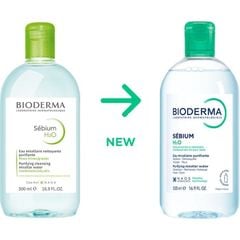 Nước Tẩy Trang Bioderma Nước Sébium H2O 500ml,250ml,100ml