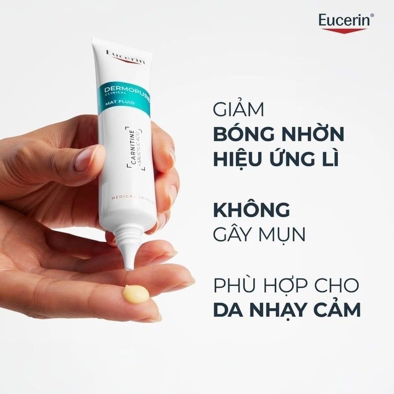 Kem Dưỡng Eucerin Giúp Làm Giảm Dầu & Mụn 40ml