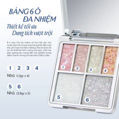Phấn Mắt Lemonade Aesthetic Multi-Task Palette - Full On