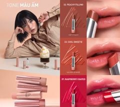 Son Bóng 3CE Dưỡng Ẩm Glazy Lip Glow 5g
