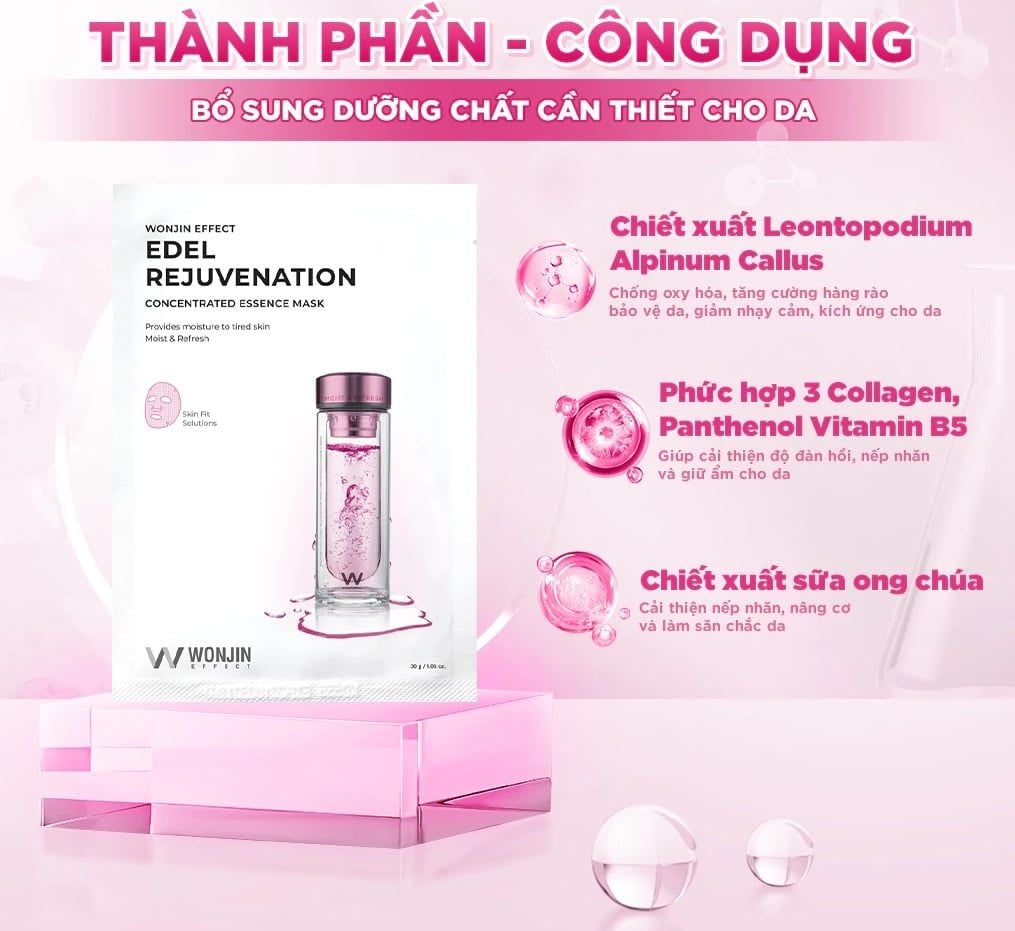 Mặt Nạ Wonjin Effect Concentrated Essence