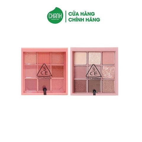 Bảng Phấn Mắt 9 Màu 3CE Multi Eye Color Palette - Beach Muse 8.2g