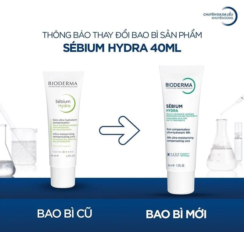 Kem Dưỡng Bioderma Sebium Hydra 40ml