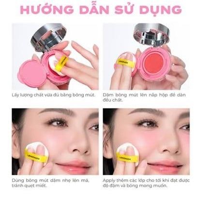 Phấn má Lemonade Mirror Mirror Blush Cushion