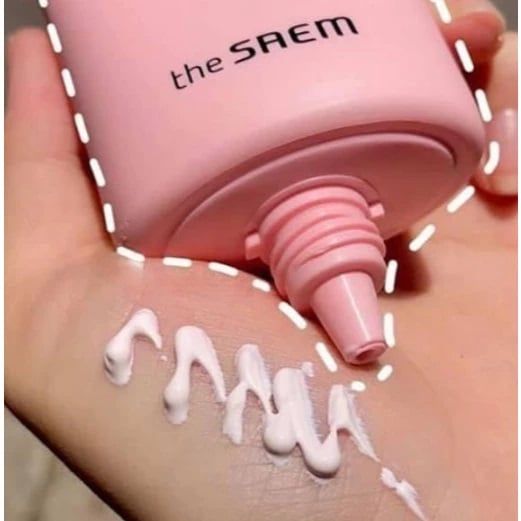 Kem chống nắng The Saem eco earth Pink Sun Cream SPF50+/PA++++