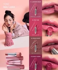 Son Bóng 3CE Dưỡng Ẩm Glazy Lip Glow 5g